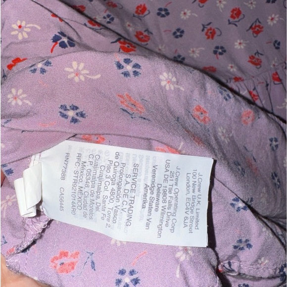 Madewell Tie-Sleeve Wrap Top in Prairie Posies Size 4 - Picture 7 of 8